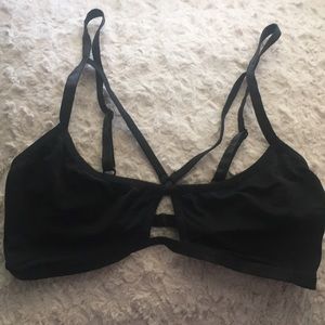 urban outfitters super sexy black bralette